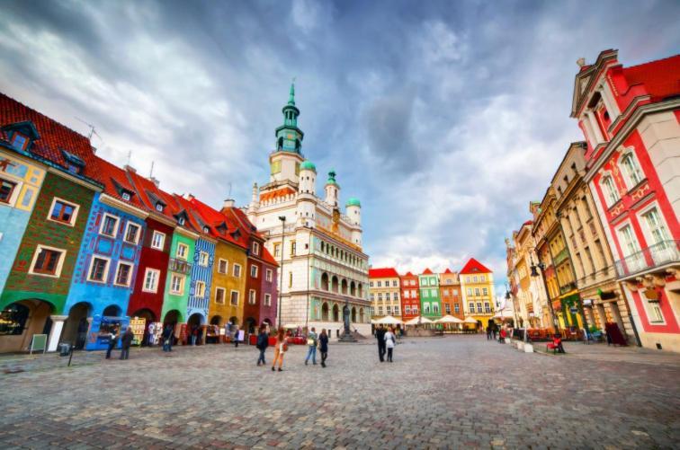 Apartament W Sercu Miasta Poznan Garbary 31 Dış mekan fotoğraf